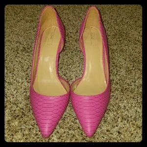 Aldo Fushia/Pink Pumps Approx. 3 in. Heels